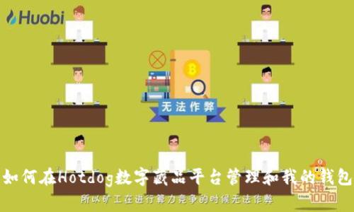 如何在Hotdog数字藏品平台管理和我的钱包