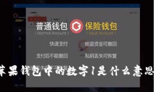 苹果钱包中的数字1是什么意思？